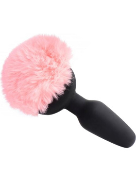 Tailz: Vibrating Anal Plug with Bunny Tail, rosa