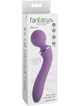 Pipedream: Fantasy for Her, Duo Wand Massage-Her