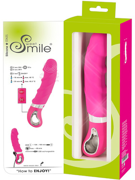 Sweet Smile: Warming Soft Vibrator, rosa