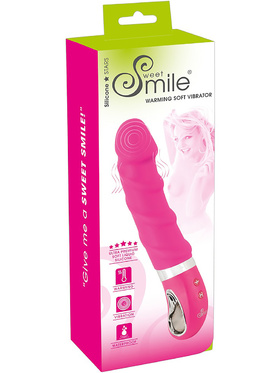 Sweet Smile: Warming Soft Vibrator, rosa