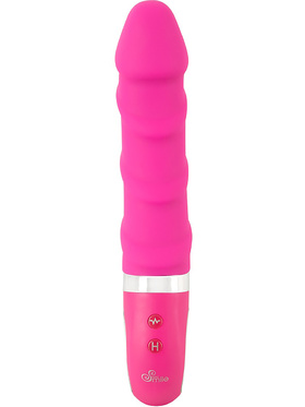 Sweet Smile: Warming Soft Vibrator, rosa