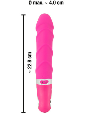 Sweet Smile: Warming Soft Vibrator, rosa