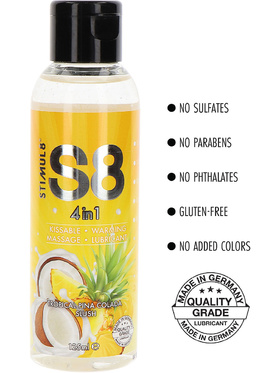 Stimul8: S8 4-in-1 Dessert Lube, Tropical Pina Colada, 125 ml