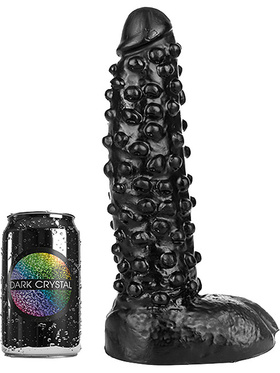 All Black: Dark Crystal Dildo, 27 cm