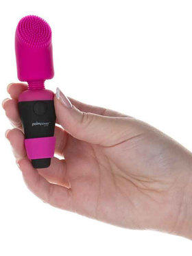 Palm Power Pocket: 3 Silicone Massager Heads