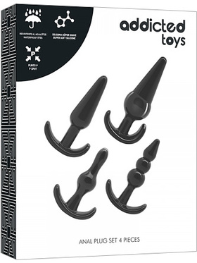 Addicted Toys: Anal Plug Set, 4 Pieces