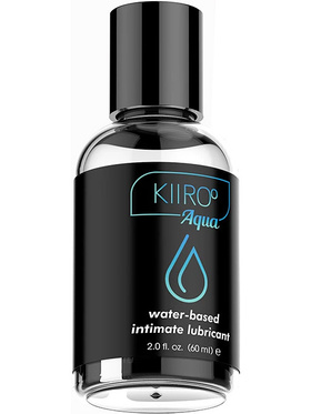 Kiiroo Aqua: Premium Water-Based Intimate Lubricant, 60 ml