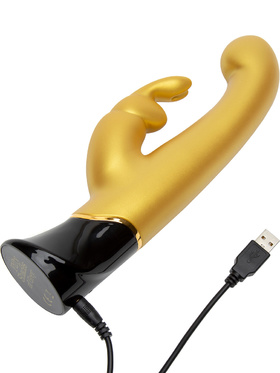 Fifty Shades of Grey: Greedy Girl G-spot Rabbit Vibrator, guld