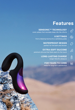 LELO: Enigma, Dual-Action Sonic Massager, lila