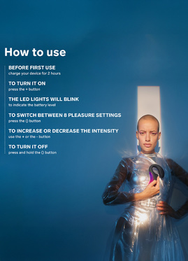 LELO: Enigma, Dual-Action Sonic Massager, lila