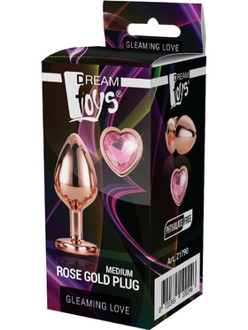 Dream Toys: Gleaming Love, Rose Gold Plug, medium