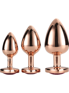 Dream Toys: Gleaming Love, Rose Gold Plug Set