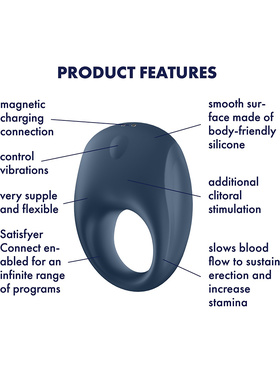 Satisfyer Connect: Strong One, Ring Vibrator