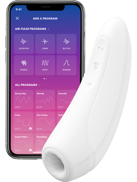 Satisfyer Connect: Curvy 1+, Air Pulse Stimulator + Vibration, vit