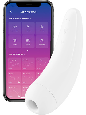 Satisfyer Connect: Curvy 2+, Air Pulse Stimulator + Vibration, vit