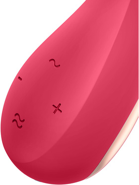 Satisfyer Connect: Mono Flex Vibrator, röd