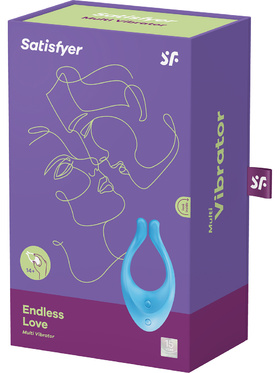 Satisfyer: Endless Love, Multi Vibrator, blå