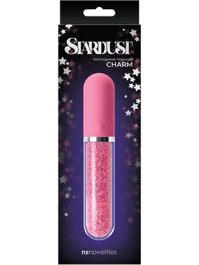 NSNovelties: Stardust Charm, Rechargeable Massager, rosa