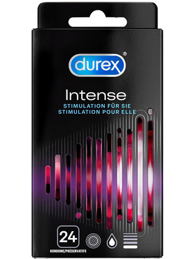 Durex: Intense Stimulating Condoms, 24-pack