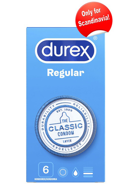 Durex: Regular Condoms, 6-pack