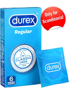 Durex: Regular Condoms, 6-pack