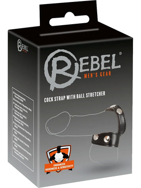 Rebel: Cock Strap with Ball Stretcher