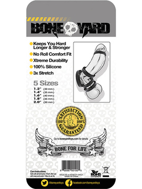 Boneyard: Silicone Ring, Full Range 5 Piece Kit