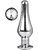 Dream Toys: Gleaming Love, Pleasure Plug Large, silver