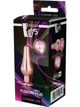 Dream Toys: Gleaming Love, Pleasure Plug Small, roséguld