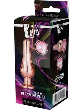 Dream Toys: Gleaming Love, Pleasure Plug Medium, roséguld