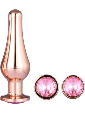 Dream Toys: Gleaming Love, Pleasure Plug Set, roséguld