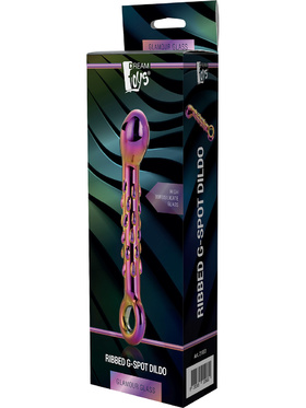 Dream Toys: Glamour Glass, Ribbed G-Spot Dildo