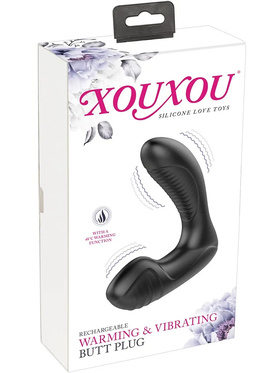 XouXou: Warming & Vibrating Butt Plug