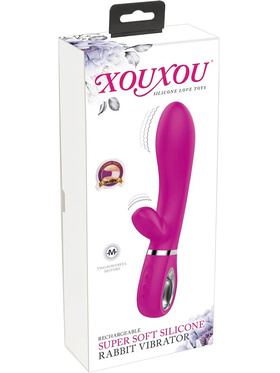 XouXou: Super Soft Silicone Rabbit Vibrator Nr.2