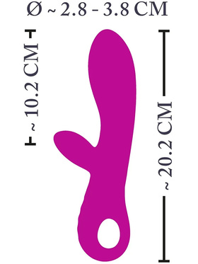 XouXou: Super Soft Silicone Rabbit Vibrator Nr.2