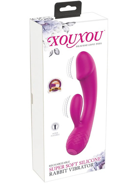 XouXou: Super Soft Silicone Rabbit Vibrator Nr.3