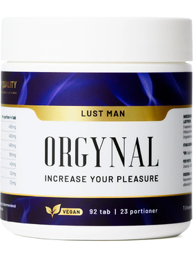 Orgynal: Lust Man, 92 tabletter