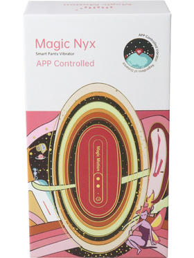 Magic Motion: Nyx, Smart App-Controlled Panty Vibrator, röd