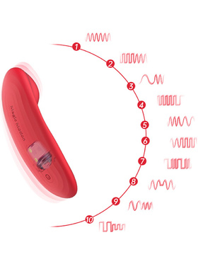 Magic Motion: Nyx, Smart App-Controlled Panty Vibrator, röd