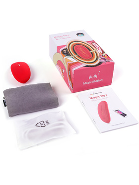 Magic Motion: Nyx, Smart App-Controlled Panty Vibrator, röd