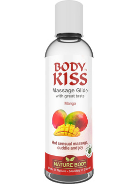 Nature Body: Body Kiss, Mango Massage Glide, 100 ml