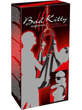 Bad Kitty: Love-Swing + Blindfold and Whip
