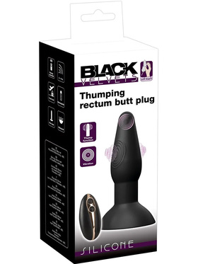 Black Velvets: Thumping Rectum Butt Plug