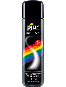 Pjur Original: Silikonbaserat Glidmedel, Rainbow Edition, 100 ml