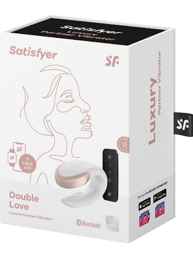 Satisfyer Connect: Double Love, Luxury Partner Vibrator, vit