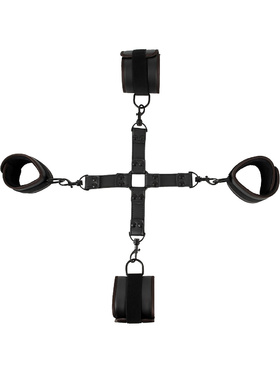 Vegan Fetish: Hogtie Set, Restraint Cross with Cuffs