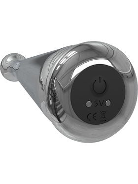 Midnight Magic: Metal Mike Vibrator, silver