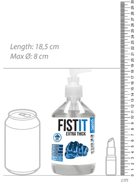 Pharmquests: Fistit, Extra Thick with Pump, 500 ml