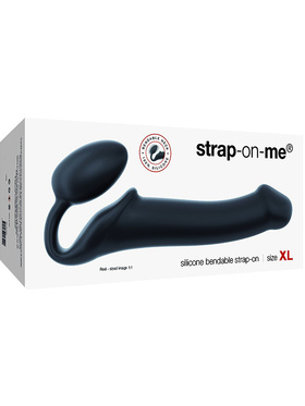 Strap-On-Me: Böjbar Strap-On utan Sele, XL