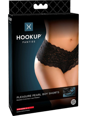 Hookup Panties: Pleasure Pearls Boy Shorts
